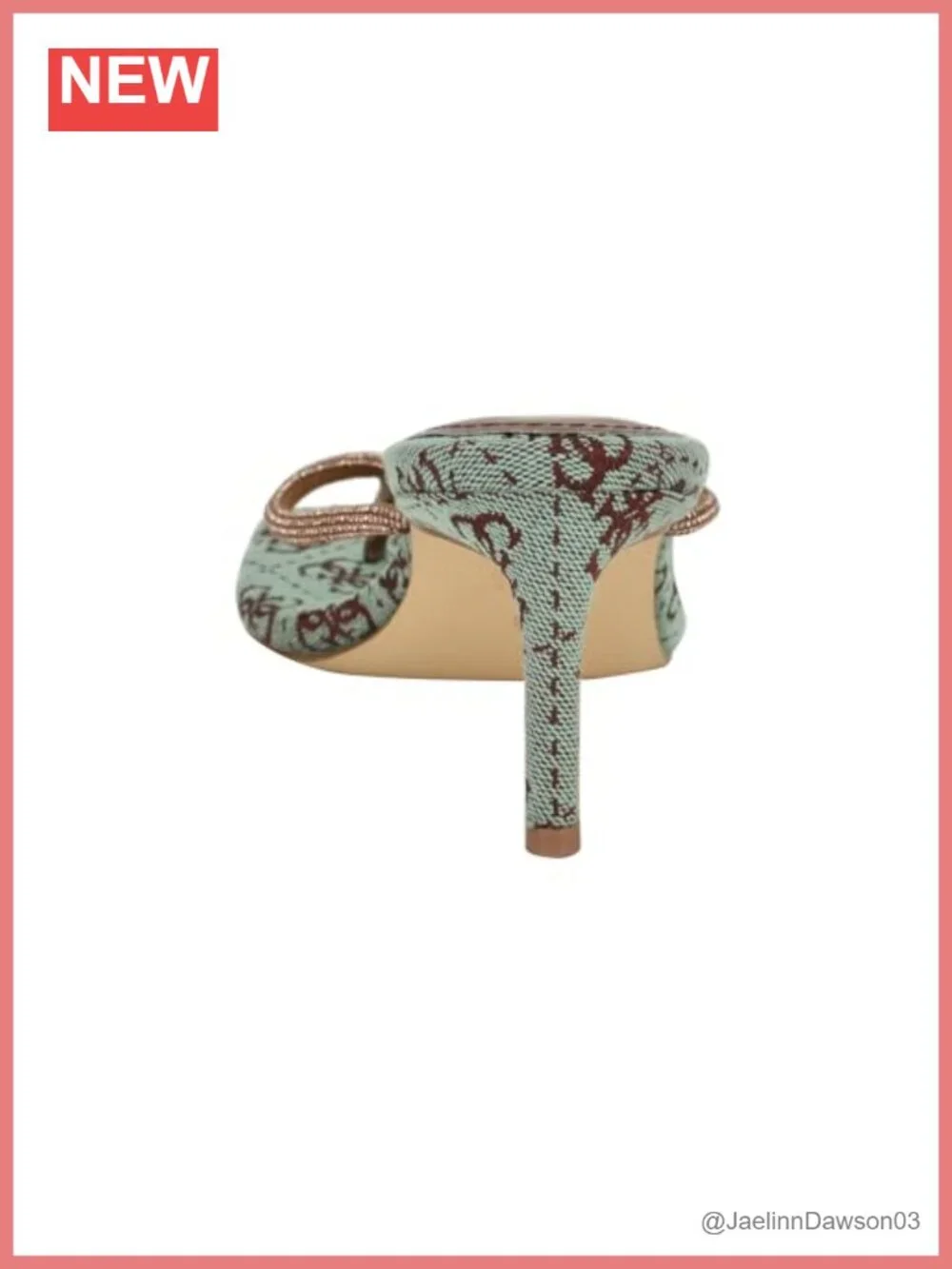 GUESS Mayan Square Open Toe Heeled Sandals Cushioned Footbed Synthetic 2.5